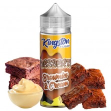 Brownies and Cream Aroma Short 100ml - Kingston E-liquids