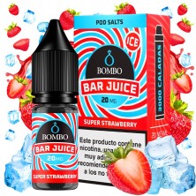 Sales Super Strawberry Ice 10ml 10mg/20mg - Bar Juice by Bombo