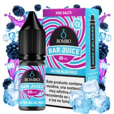 Sales Ultra Blue Razz Ice 10ml 10mg/20mg - Bar Juice by Bombo