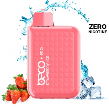Desechable Beco Pro Strawberry Ice 6000 puff SIN NICOTINA - Vaptio