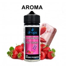 Aroma Strawberry Ice Cream 40ml (Longfill) - Drops