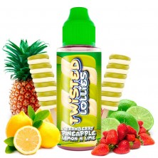 Strawberry Pineapple Lemon N Lime Aroma Short 100ml - Twisted Lollies